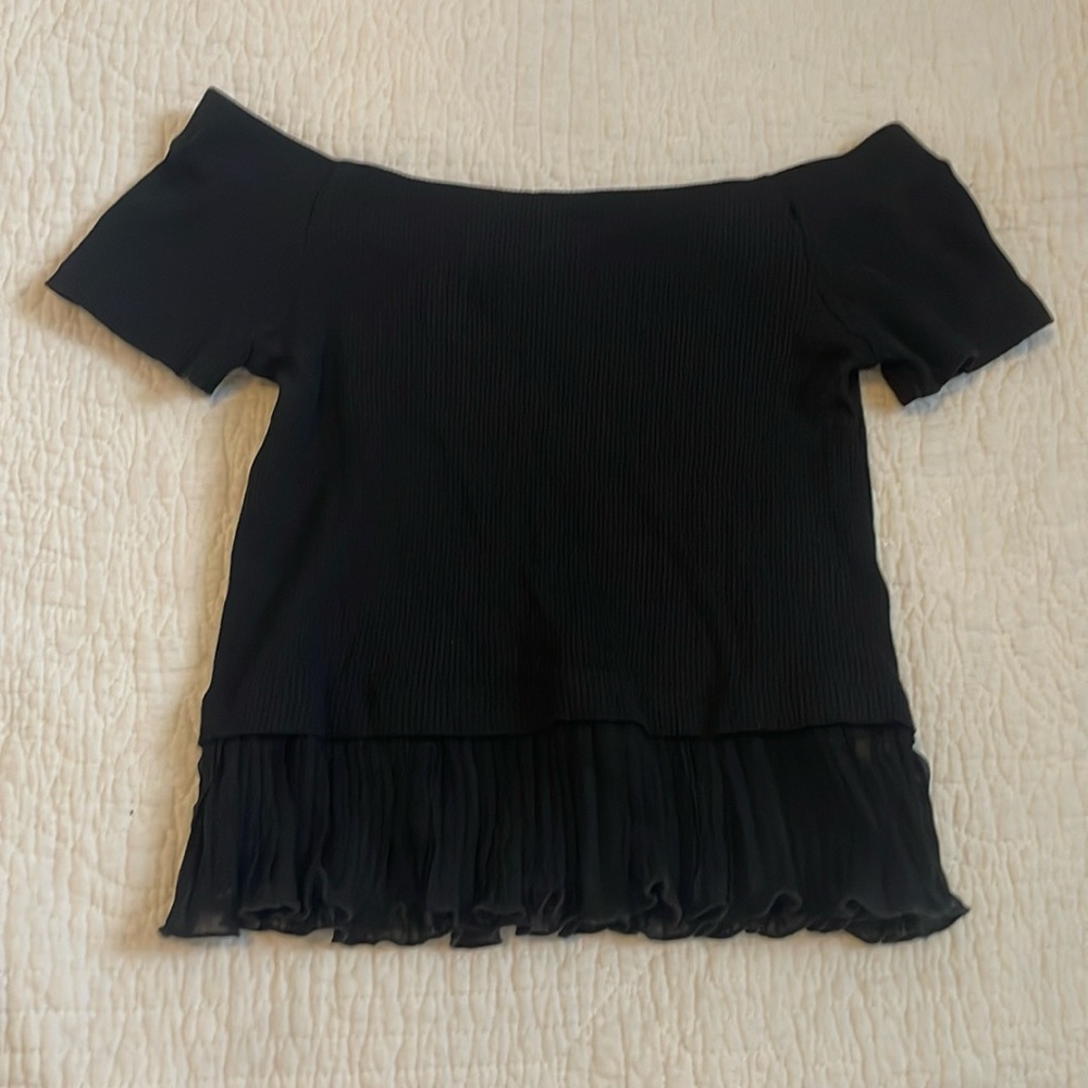 Off the shoulder Zara top